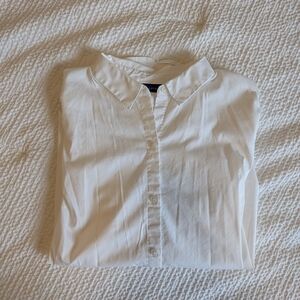 Apt. 9 White Button-Up Blouse